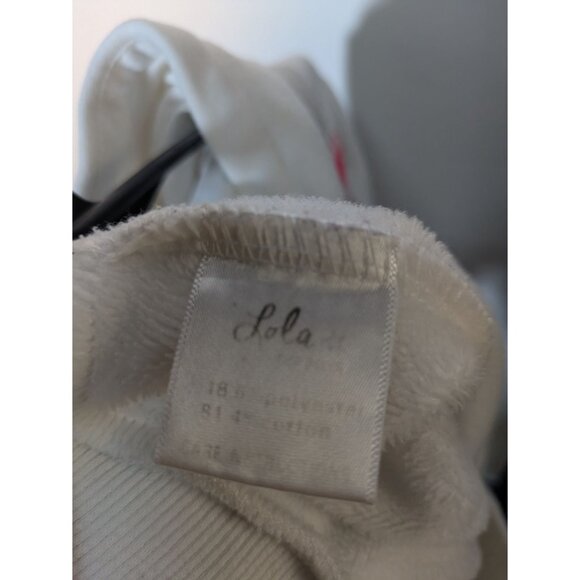 Lola & The Boys Colorful Hoodie White The World Is Beautiful Print, Size 10 - Picture 9 of 9